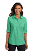 Port Authority® Ladies Long Sleeve UV Daybreak Shirt LW960 Bright Seafoam