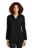 OGIO ® Ladies Commuter Woven Tunic. LOG1002 Blacktop