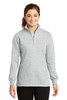 Sport-Tek® Ladies 1/4-Zip Sweatshirt. LST253 Athletic Heather