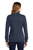 Sport-Tek® Ladies 1/4-Zip Sweatshirt. LST253 True Navy Back