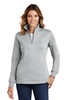 Sport-Tek® Ladies 1/4-Zip Sweatshirt. LST253 Athletic Heather XS