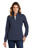 Sport-Tek® Ladies 1/4-Zip Sweatshirt. LST253 True Navy XS