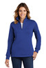 Sport-Tek® Ladies 1/4-Zip Sweatshirt. LST253 True Royal XS