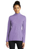 Sport-Tek® Ladies Exchange 1.5 Long Sleeve 1/2-Zip LST711 Hyacinth Heather
