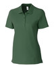 Clique Addison All Cotton Pique Short Sleeve Womens Polo LQK00069 Bottle Green