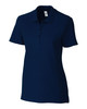 Clique Addison All Cotton Pique Short Sleeve Womens Polo LQK00069 Navy