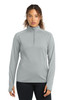Sport-Tek® Women's Sport-Wick® Stretch 1/4-Zip Pullover. LST850 Silver