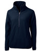 Cutter & Buck Cascade Eco Fleece Womens Pullover Jacket LCO00056 Navy Blue