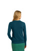 Port Authority® Ladies V-Neck Sweater. LSW285 Moroccan Blue Back