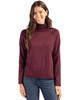 Cutter & Buck Coastline Epic Comfort Recycled Womens Funnel Neck LCK00183 Bordeaux