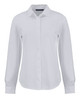 Cutter & Buck Advantage Tri-Blend Eco Soft Pique Long Sleeve Knitted Womens Button Up LCK00188 White