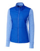 Cutter & Buck Stealth Hybrid Quilted Womens Full Zip Windbreaker Jacket LCK00042 Chelan