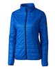 Cutter & Buck Rainier PrimaLoft®  Womens Eco Insulated Full Zip Puffer Jacket LCO00007 Royal 2