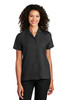 Port Authority ® Ladies Short Sleeve Performance Staff Shirt LW400 Black
