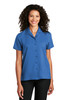 Port Authority ® Ladies Short Sleeve Performance Staff Shirt LW400 True Blue