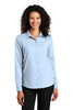 Port Authority ® Ladies Long Sleeve Performance Staff Shirt LW401 Cloud Blue