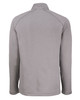Cutter & Buck Peshastin Fleece Recycled Mens Half Zip Pullover MCK01325 Elemental Grey Heather
