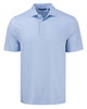Cutter & Buck Pike Eco Diamond Dot Print Recycled Mens Polo MCK01343 Tour Blue