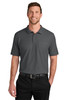 Port Authority® Tall Wearever Signature Pique Pocket Polo TLK200P Storm Grey