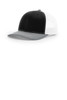 Richardson Trucker Cap 112 Black/ White/ Heather Grey