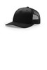 Richardson Five-Panel Trucker 112FP Black