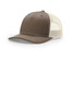 Richardson Five-Panel Trucker 112FP Chocolate Chip/ Birch