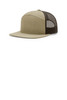 Richardson 7-Panel Trucker 168 Pale Khaki/ Brown