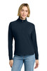 Brooks Brothers® Women's Luxe Performance 1/4-Zip BB18215 Navy Blazer