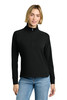 Brooks Brothers® Women's Luxe Performance 1/4-Zip BB18215 Deep Black