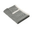 Brooks Brothers® Coastal Throw BB19001 Windsor Grey/ Parchment