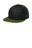 New Era ® Camo Flat Bill Snapback Cap NE407 Flag Army/ Black Camo