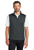 Port Authority® C-FREE® Double Knit 1/4-Zip Vest K880V Grey Steel Heather