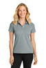 Port Authority® Women's Dry Zone® Stain-Release Grid Polo LK845 Light Sterling Grey