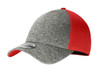 New Era® Shadow Stretch Mesh Cap. NE702 Scarlet Red/ Shadow Heather