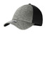 New Era® Shadow Stretch Mesh Cap. NE702 Black/ Shadow Heather S/M