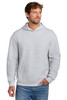 Port & Co™ Easy Fleece Pullover Hooded Sweatshirt PC68H Ash