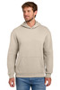 Port & Co™ Easy Fleece Pullover Hooded Sweatshirt PC68H Light Sand