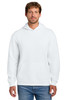 Port & Co™ Easy Fleece Pullover Hooded Sweatshirt PC68H White