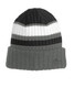 New Era® Ribbed Tailgate Beanie. NE903 Black/ Graphite