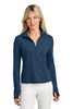 TravisMathew Women's Onward 1/2-Zip TMA42778 Navy Heather