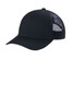 Port Authority® Youth Snapback Trucker Cap YC402 Rich Navy
