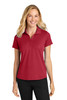 Port Authority® Women's Plaited Pique Polo LK620 Rich Red