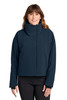 MiiR® Women's Sashiko Full-Zip Stretch Puffy MRAW440 Indigo Navy