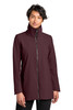 MiiR® Women's Nozawa Full-Zip Soft Shell MRAW474 Dark Fig