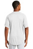 New Era ® Diamond Era 2-Button Jersey. NEA221 White Back