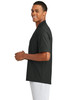 New Era ® Cage Short Sleeve 1/4-Zip Jacket. NEA600 Black Side