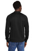 New Era ® Track Jacket NEA650 Black/ Black  Back