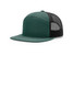 Richardson 7-Panel Trucker 168 Dark Green/ Black