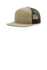 Richardson 7-Panel Trucker 168 Pale Khaki/ Brown
