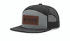 Richardson 7-Panel Trucker 168 Sew Real Leather Patch